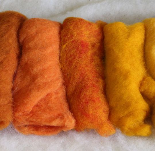 rotgelb - orange - cognac - helles orange - gelbrot - dunkelgelb - mittelgelb - helles gelb